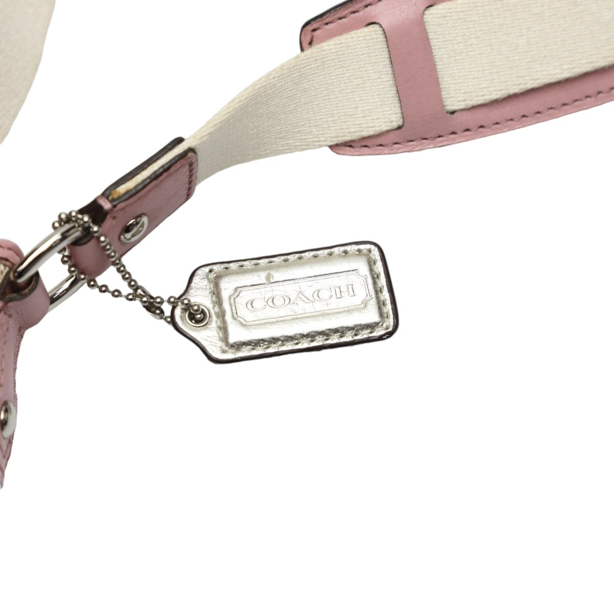 コーチ COACH ショルダーバッグ
スイング マディソンドットオプアート 斜めかけ レザー 44394 ベージュ×ピンク 【SS】
【中古】