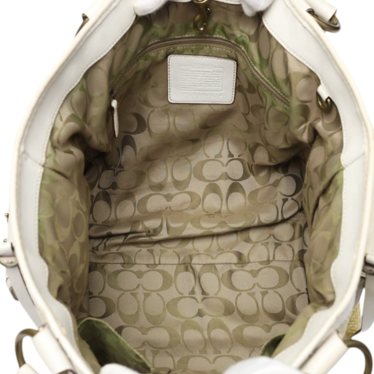 コーチ COACH トートバッグ
カゴバッグ ストロー×レザー レザー 114 ベージュ×ホワイト 【SS】
【中古】