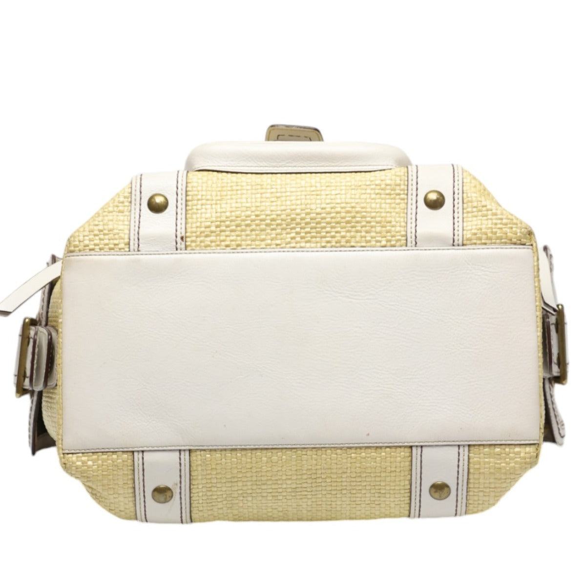 コーチ COACH トートバッグ
カゴバッグ ストロー×レザー レザー 114 ベージュ×ホワイト 【SS】
【中古】
