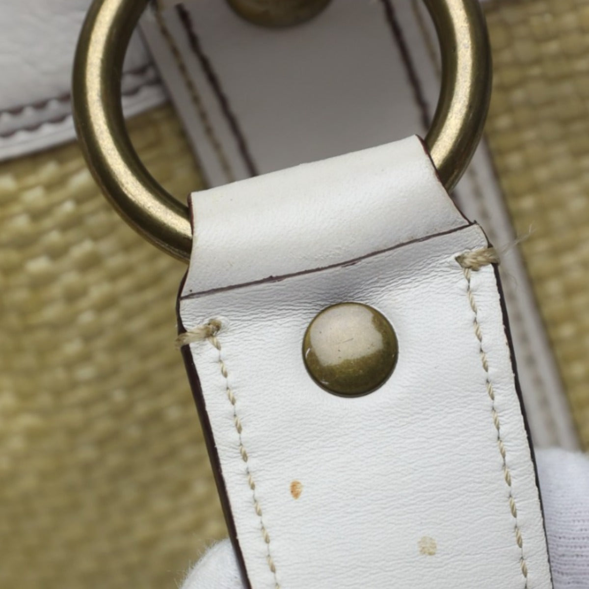 コーチ COACH トートバッグ
カゴバッグ ストロー×レザー レザー 114 ベージュ×ホワイト 【SS】
【中古】
