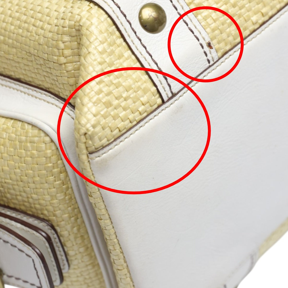 コーチ COACH トートバッグ
カゴバッグ ストロー×レザー レザー 114 ベージュ×ホワイト 【SS】
【中古】