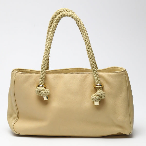 ケイトスペード Kate Spade トートバッグ
ハンドバッグ 丸編みロープハンドル ベージュ 【SS】
【中古】