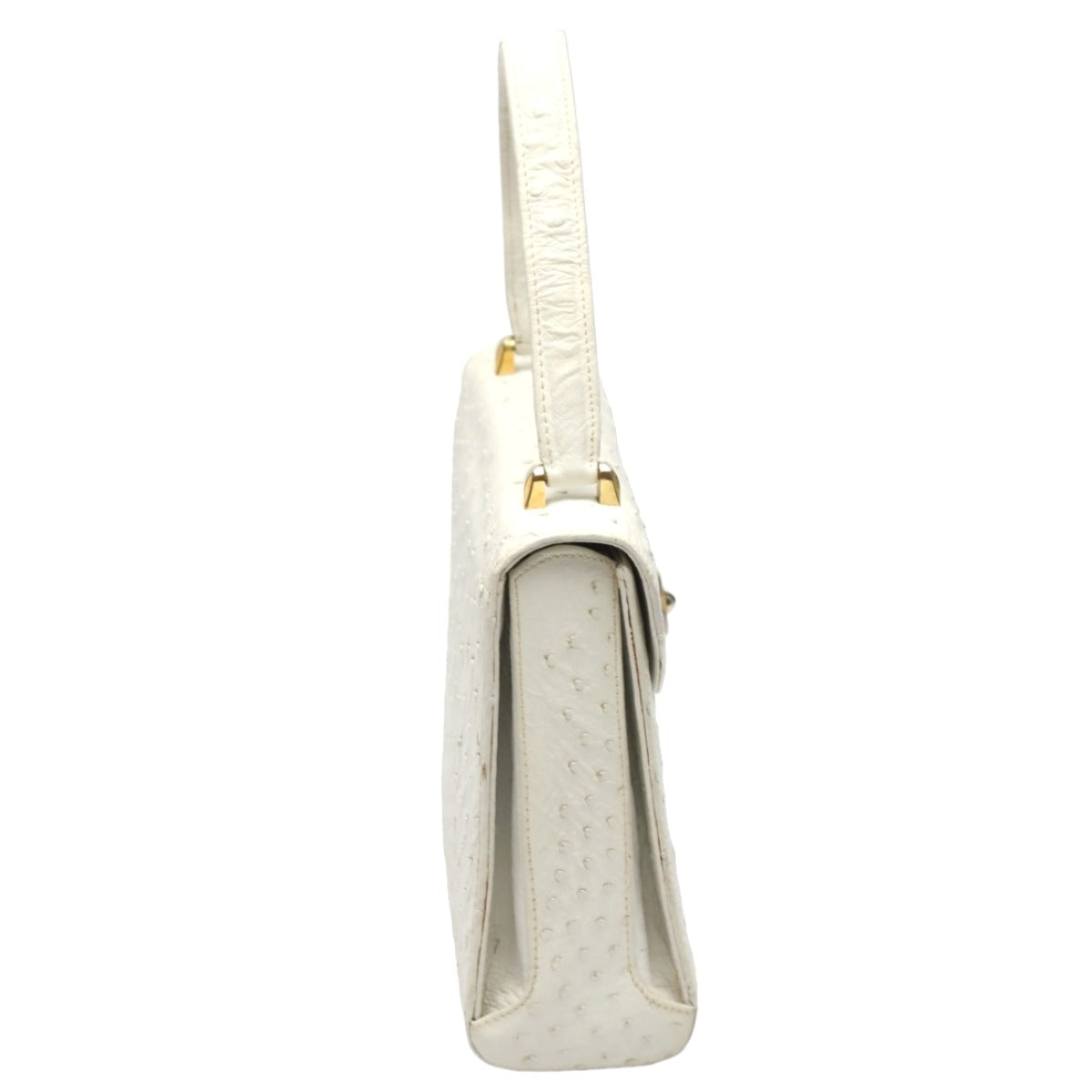 オーストリッチ ostrich ハンドバッグ
ハンドバッグ 白 オーストリッチ ホワイト 【SS】
【中古】