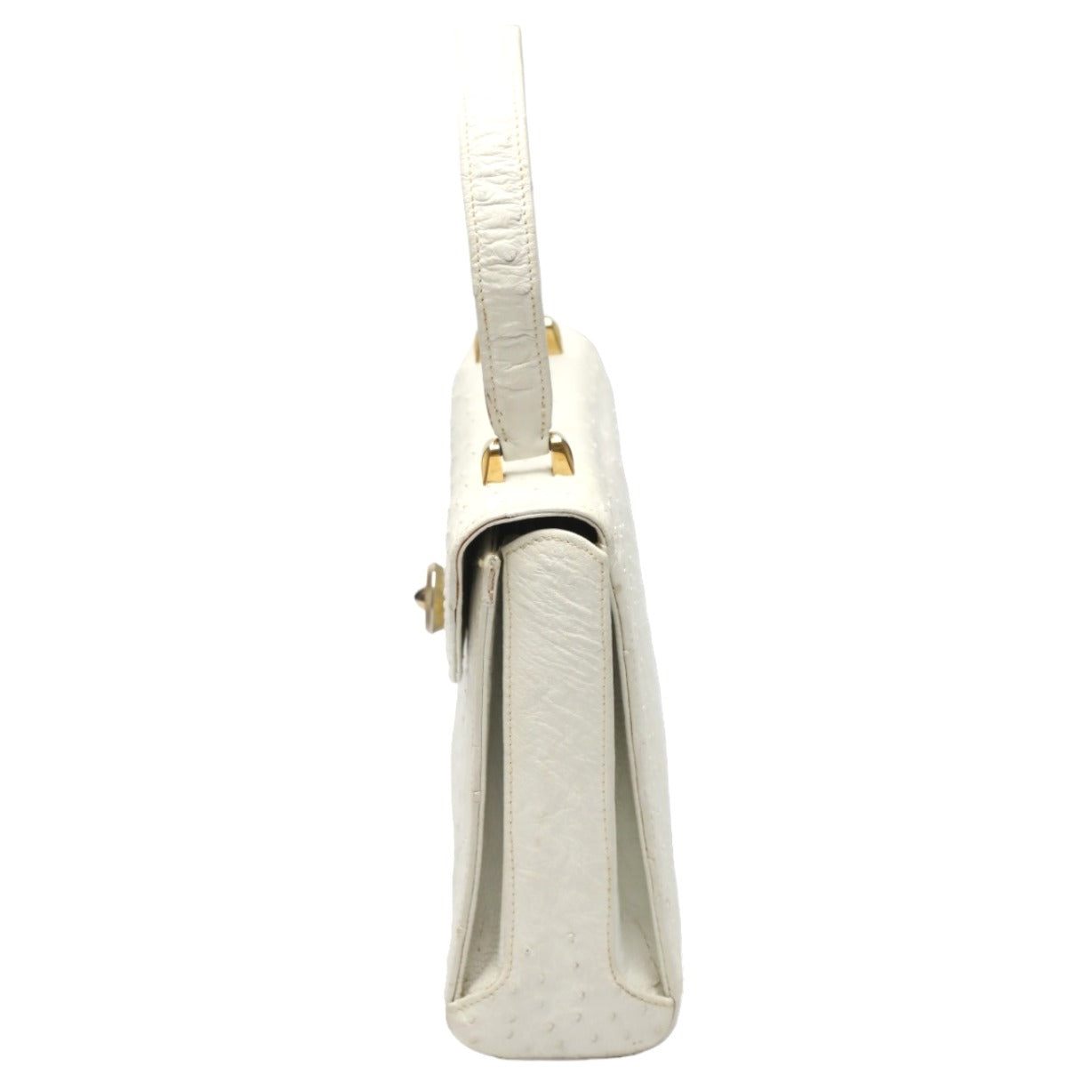 オーストリッチ ostrich ハンドバッグ
ハンドバッグ 白 オーストリッチ ホワイト 【SS】
【中古】