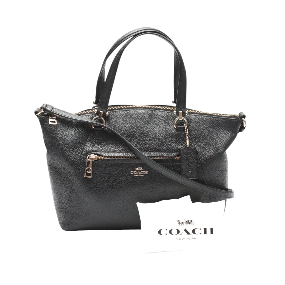 コーチ COACH ショルダーバッグ
2wayショルダー オールレザー ぺブル レザー プレーリー レザー 79997 ブラック 【SS】
【中古】