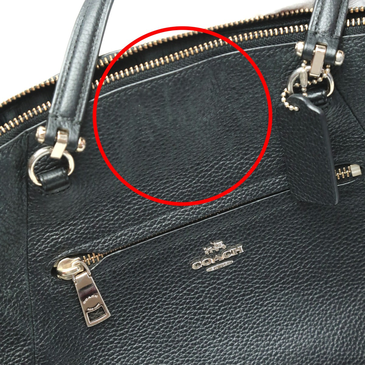 コーチ COACH ショルダーバッグ
2wayショルダー オールレザー ぺブル レザー プレーリー レザー 79997 ブラック 【SS】
【中古】