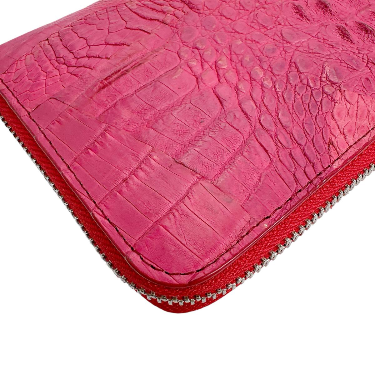カイマン CAIMAN 長財布
ラウンドファスナー長財布 カイマン マットクロコダイル カイマン K52653 ルビー 【SS】
【中古】