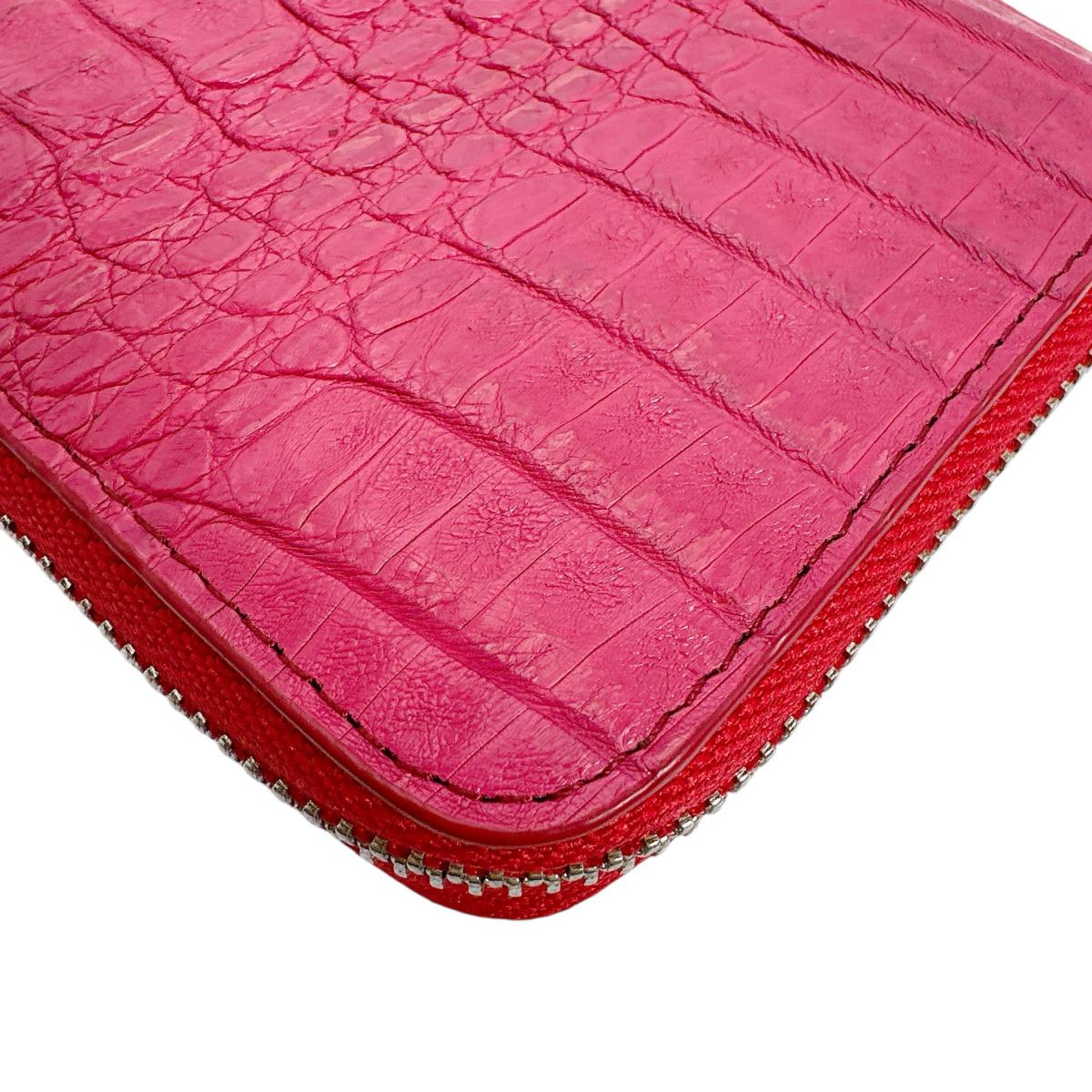カイマン CAIMAN 長財布
ラウンドファスナー長財布 カイマン マットクロコダイル カイマン K52653 ルビー 【SS】
【中古】