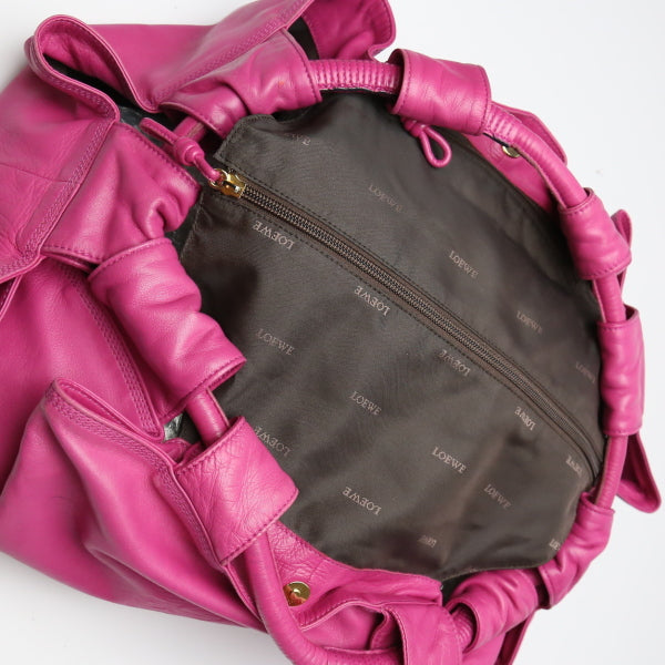 ロエベ LOEWE ハンドバッグ
トートバック レザー ナッパアイレ レザー ピンク 【SS】
【中古】