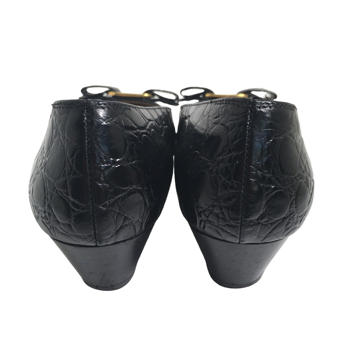 サルヴァトーレフェラガモ Salvatore Ferragamo パンプス
パンプス 型押し 51768 ブラック 【SS】
【中古】