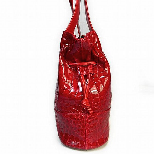 トートバッグ
トートバッグ クロコダイル シャイニング クロコダイル A707 FlameRed 【SS】