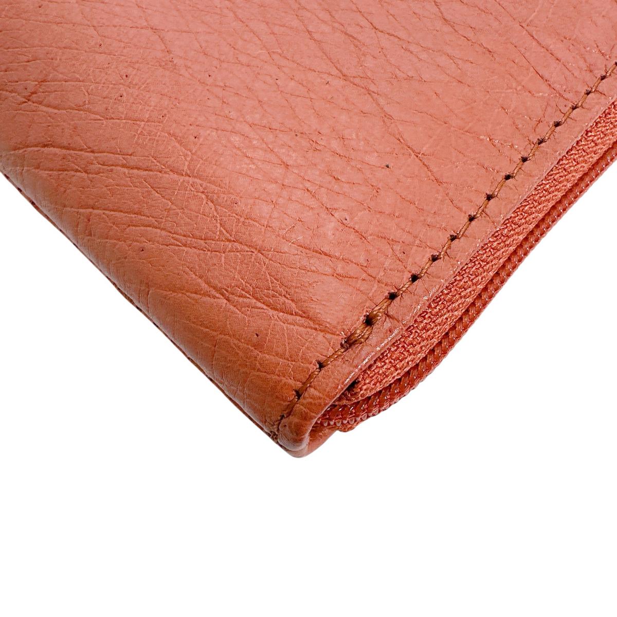 オーストリッチ ostrich 長財布
L字ファスナー 薄型 軽量 アースカラー オーストリッチ 0244 オレンジ 【SS】