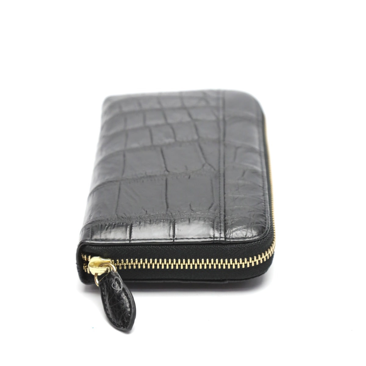クロコダイル CROCODILE 長財布
マット 外ポケット付き ラウンドファスナー クロコダイル 0621 ブラック 【SS】