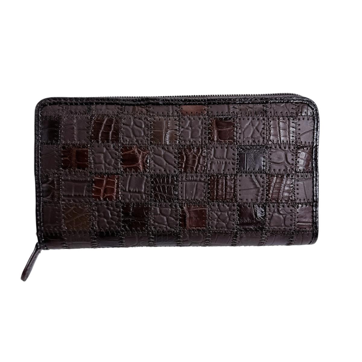 クロコダイル CROCODILE 長財布
ラウンドファスナー マット パッチワーク クロコダイル S-541 ニコチン 【SS】
【中古】
