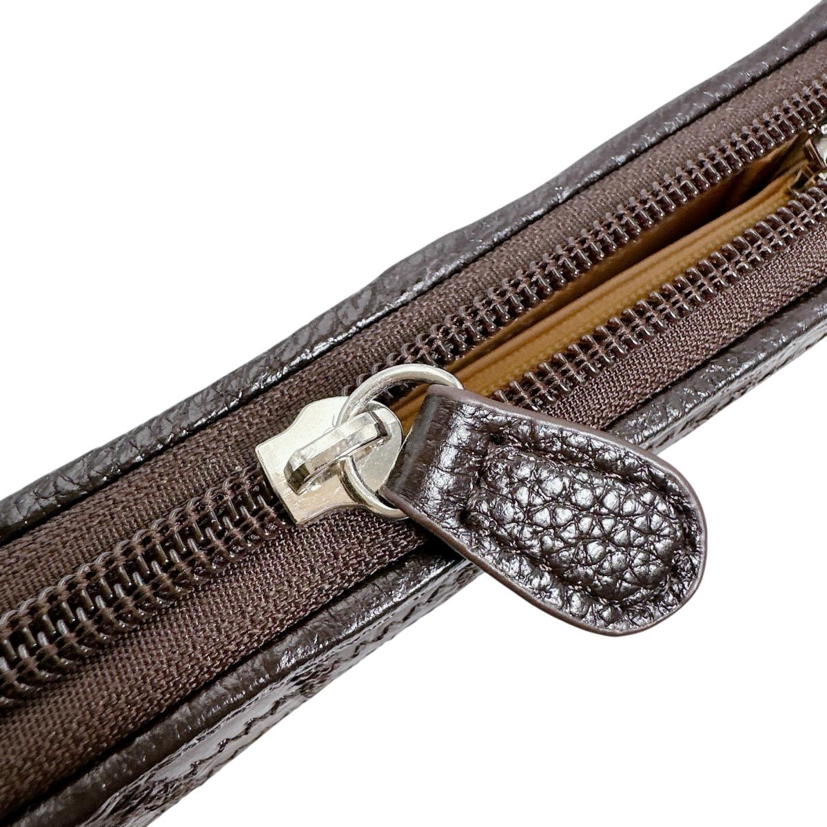 クロコダイル CROCODILE 長財布
ラウンドファスナー マット パッチワーク クロコダイル S-541 ニコチン 【SS】
【中古】