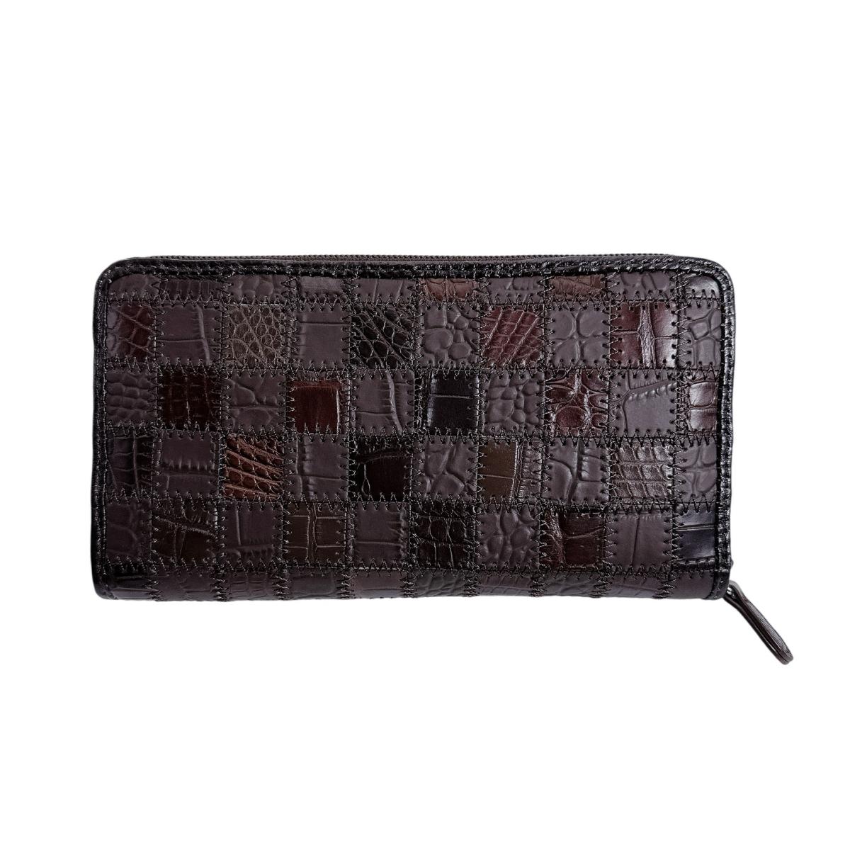 クロコダイル CROCODILE 長財布
ラウンドファスナー マット パッチワーク クロコダイル S-541 ニコチン 【SS】
【中古】