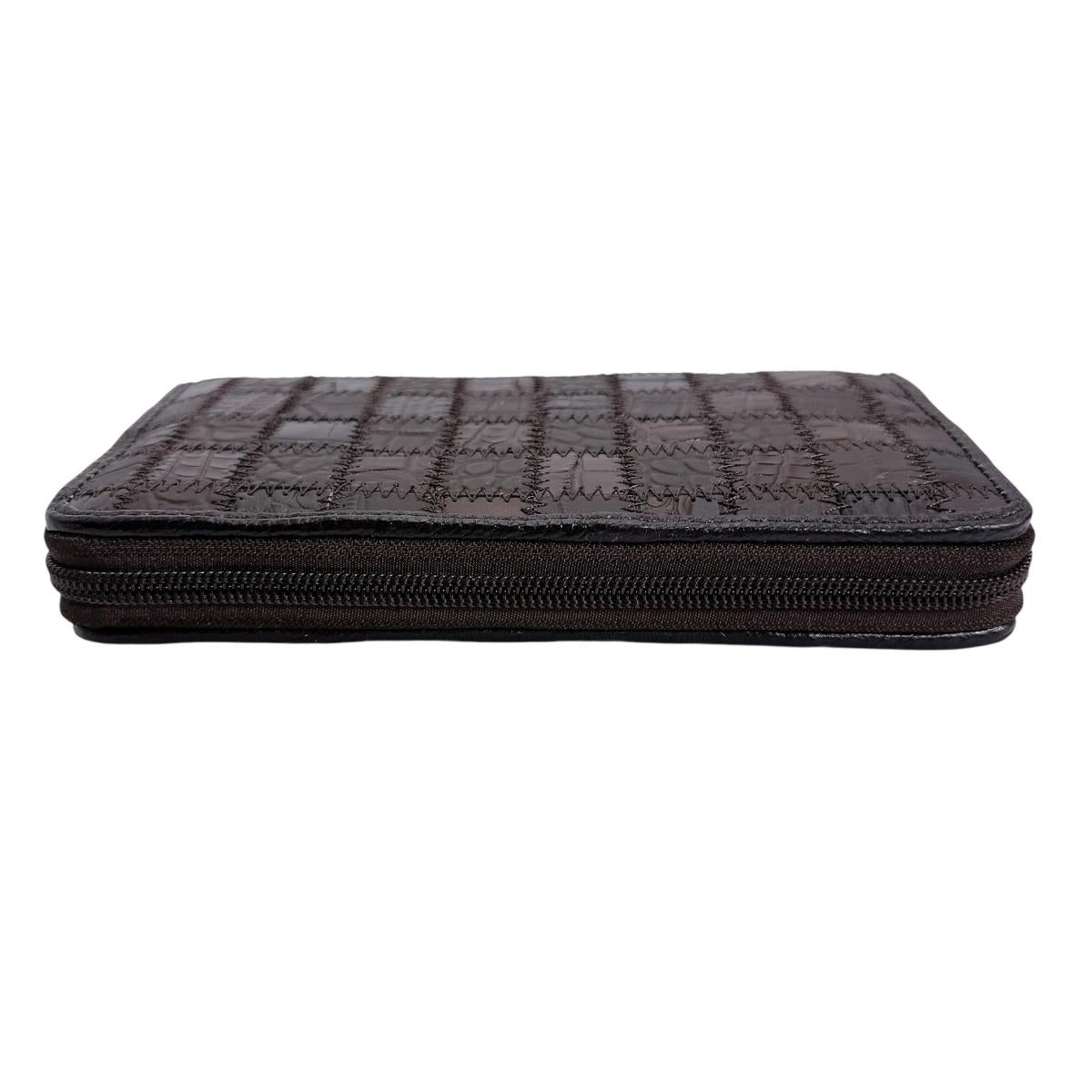 クロコダイル CROCODILE 長財布
ラウンドファスナー マット パッチワーク クロコダイル S-541 ニコチン 【SS】
【中古】