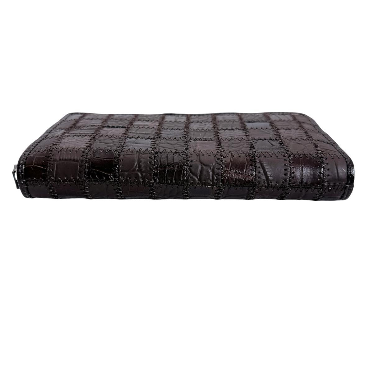 クロコダイル CROCODILE 長財布
ラウンドファスナー マット パッチワーク クロコダイル S-541 ニコチン 【SS】
【中古】