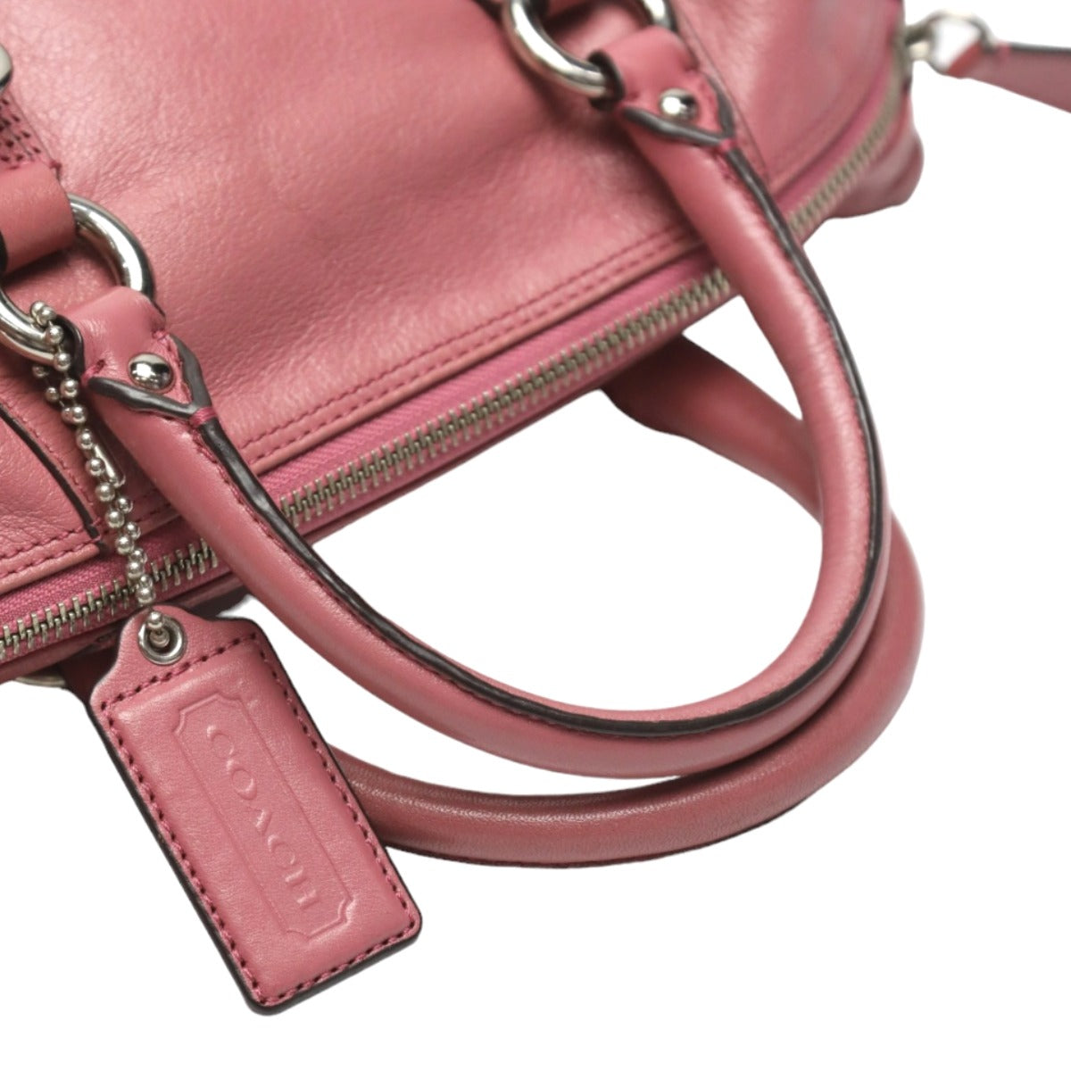 コーチ COACH ハンドバッグ
サッチェル ショルダーバッグ 2WAY レザー F15445 ピンク 【SS】
【中古】
