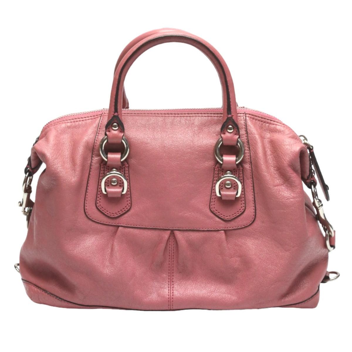コーチ COACH ハンドバッグ
サッチェル ショルダーバッグ 2WAY レザー F15445 ピンク 【SS】
【中古】