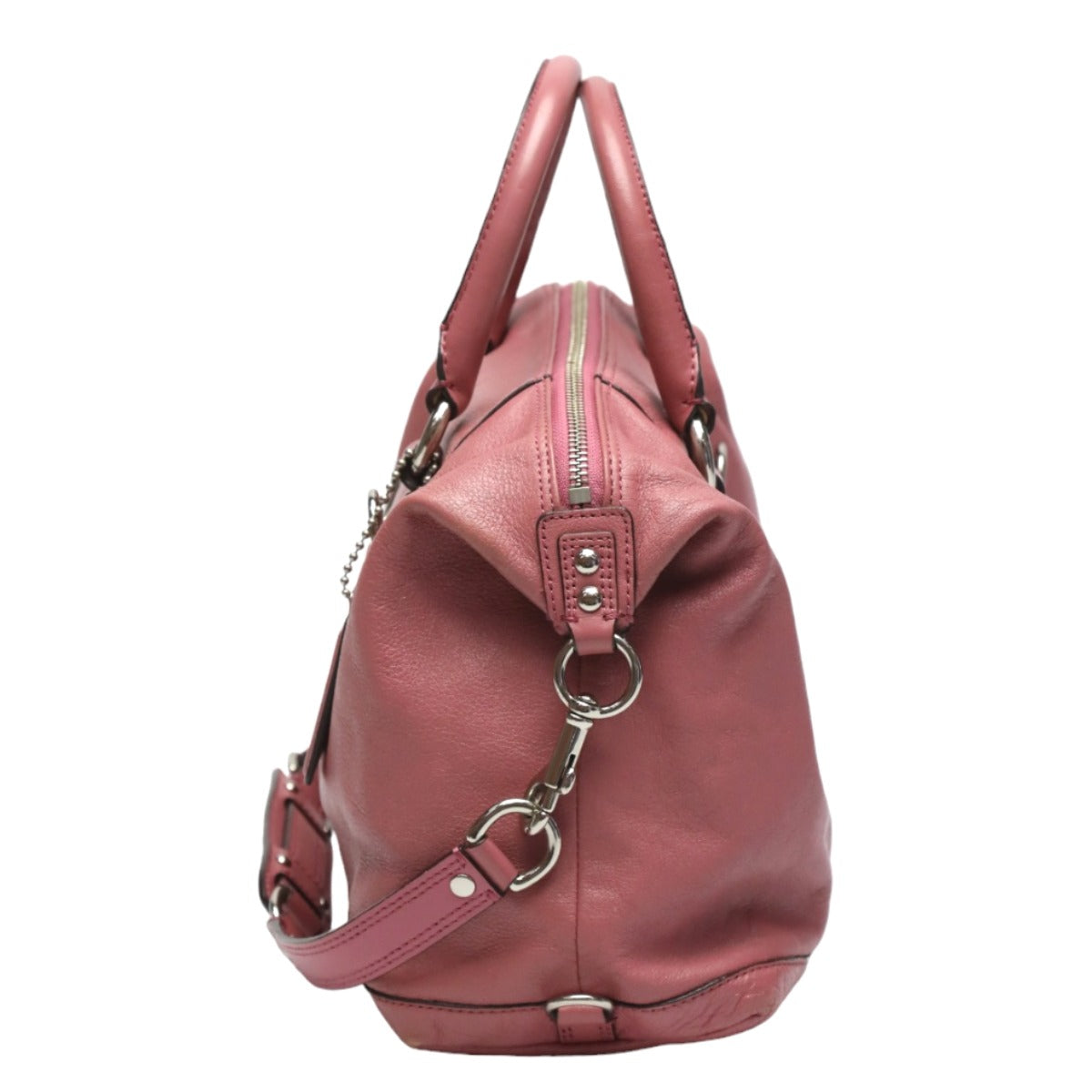 コーチ COACH ハンドバッグ
サッチェル ショルダーバッグ 2WAY レザー F15445 ピンク 【SS】
【中古】