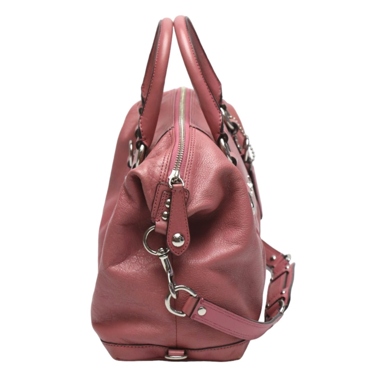 コーチ COACH ハンドバッグ
サッチェル ショルダーバッグ 2WAY レザー F15445 ピンク 【SS】
【中古】