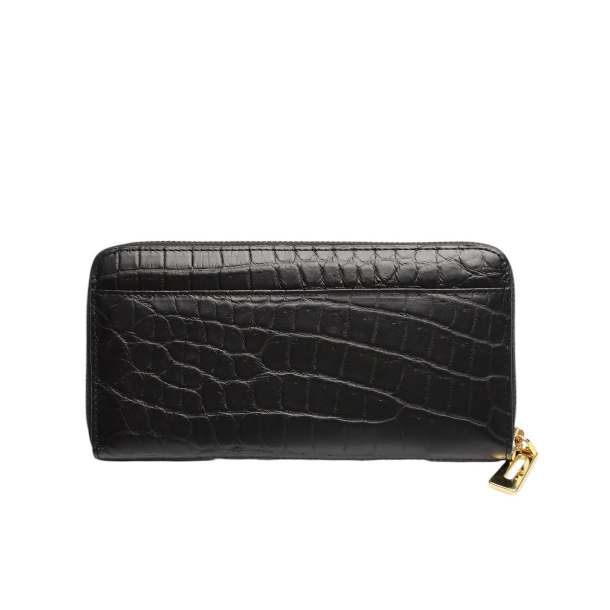 クロコダイル CROCODILE 長財布
ラウンドファスナー マット 外ポケット付 クロコダイル 52658 ブラック 【SS】
