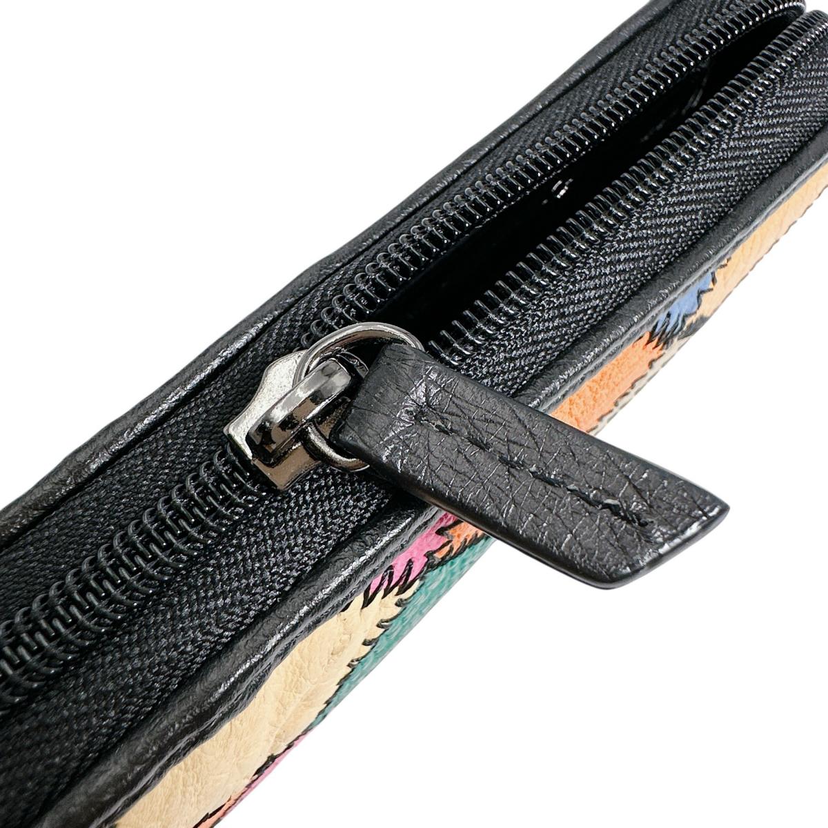 オーストリッチ ostrich 長財布
パッチワーク ラウンドファスナー マルチカラー オーストリッチ LB-5055 マルチカラー 【SS】