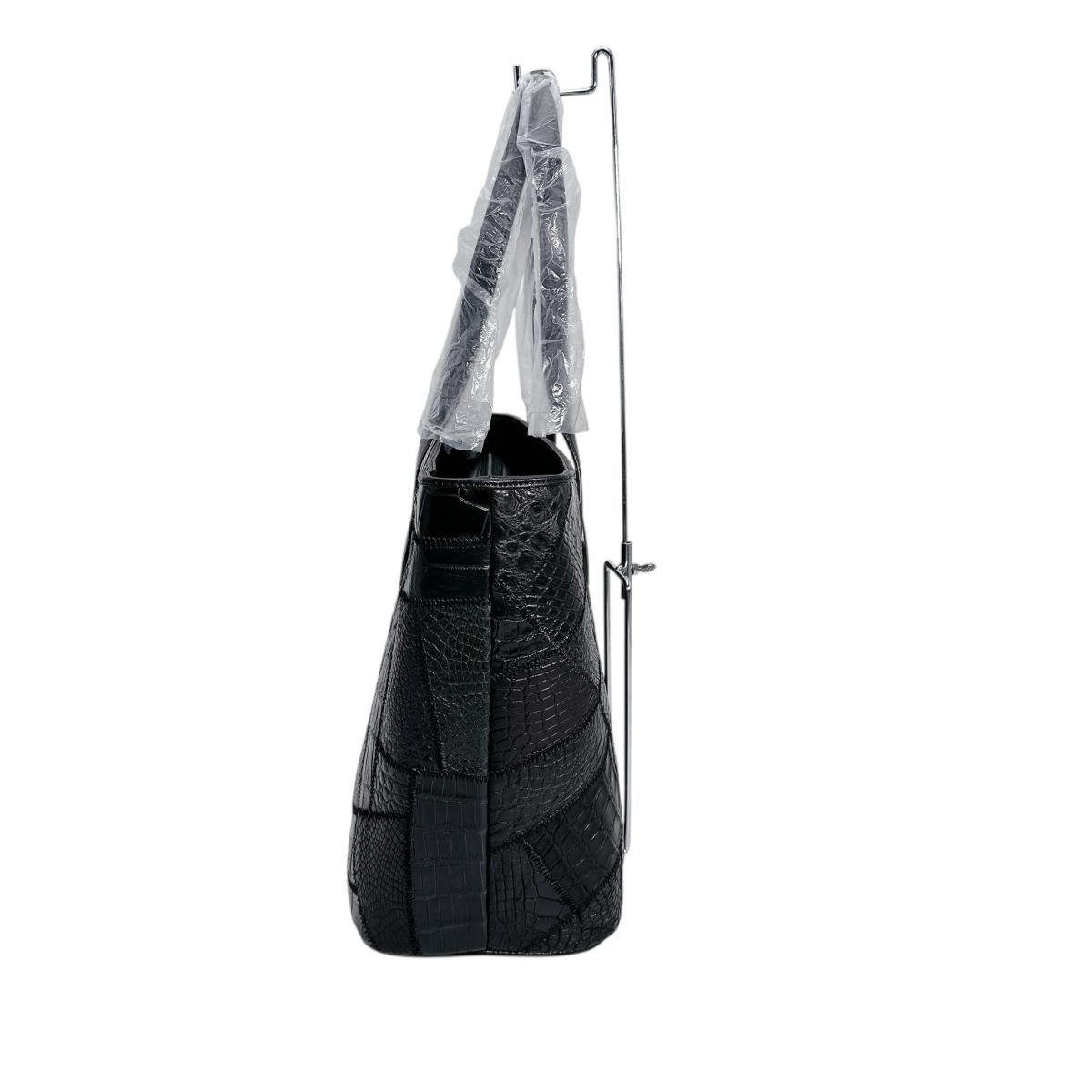 クロコダイル CROCODILE トートバッグ
天ファスナー パッチワーク 軽量 クロコダイル LB-7001BLACKM ブラック 【SS】