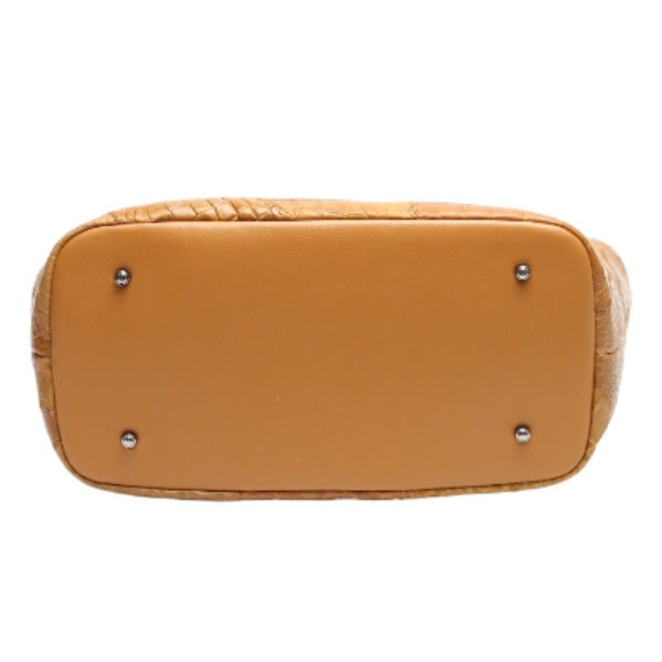 CROCODILE Shoulder Bag
Tote bag with zipper, patchwork, crocodile LB-7001 Cognac COGNAM