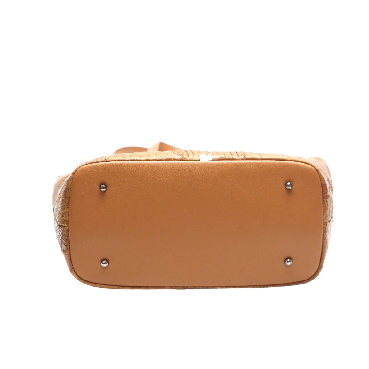 クロコダイル CROCODILE ショルダーバッグ
トートバッグ 天ファスナー パッチワーク LB-7001 コニャック COGNAM 【H】