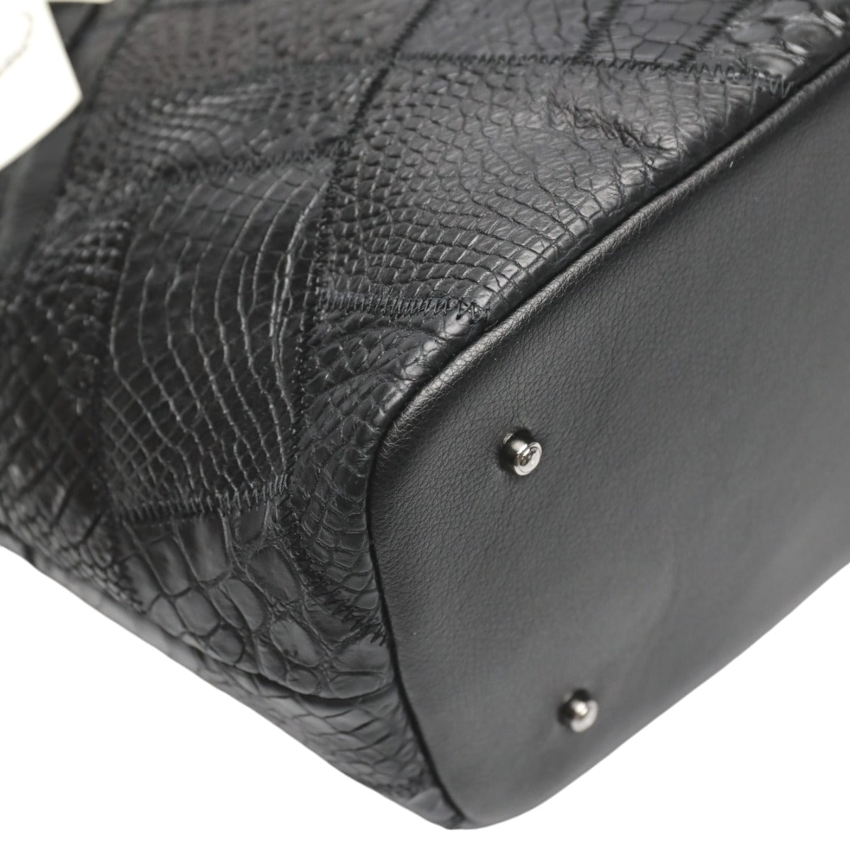 クロコダイル CROCODILE トートバッグ
天ファスナー パッチワーク 軽量 クロコダイル LB-7001BLACKM ブラック 【SS】
【中古】