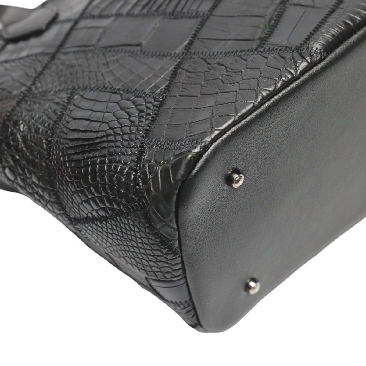 クロコダイル CROCODILE トートバッグ
天ファスナー パッチワーク 軽量 クロコダイル LB-7001BLACKM ブラック 【SS】
【中古】