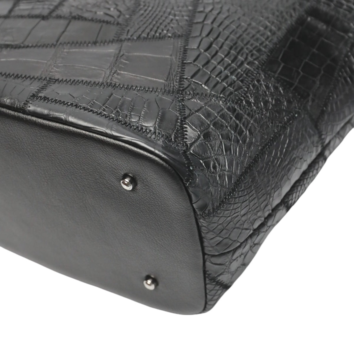 クロコダイル CROCODILE トートバッグ
天ファスナー パッチワーク 軽量 クロコダイル LB-7001BLACKM ブラック 【SS】
【中古】