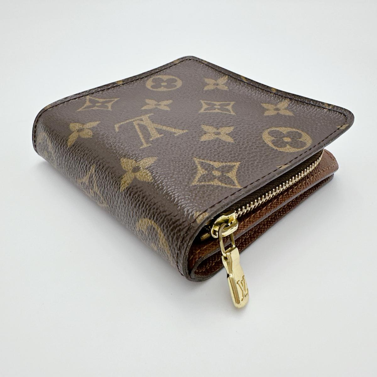 ルイヴィトン LOUIS VUITTON 二つ折り財布
カード用ポケットファスナー付 モノグラム コンパクトジップ モノグラムキャンバス M61667 ブラウン LV
【SS】
【中古】