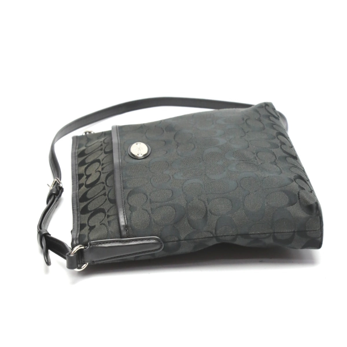 コーチ COACH ショルダーバッグ
ショルダーバック シグネチャー キャンバス F36378 ブラック 【SS】
【中古】