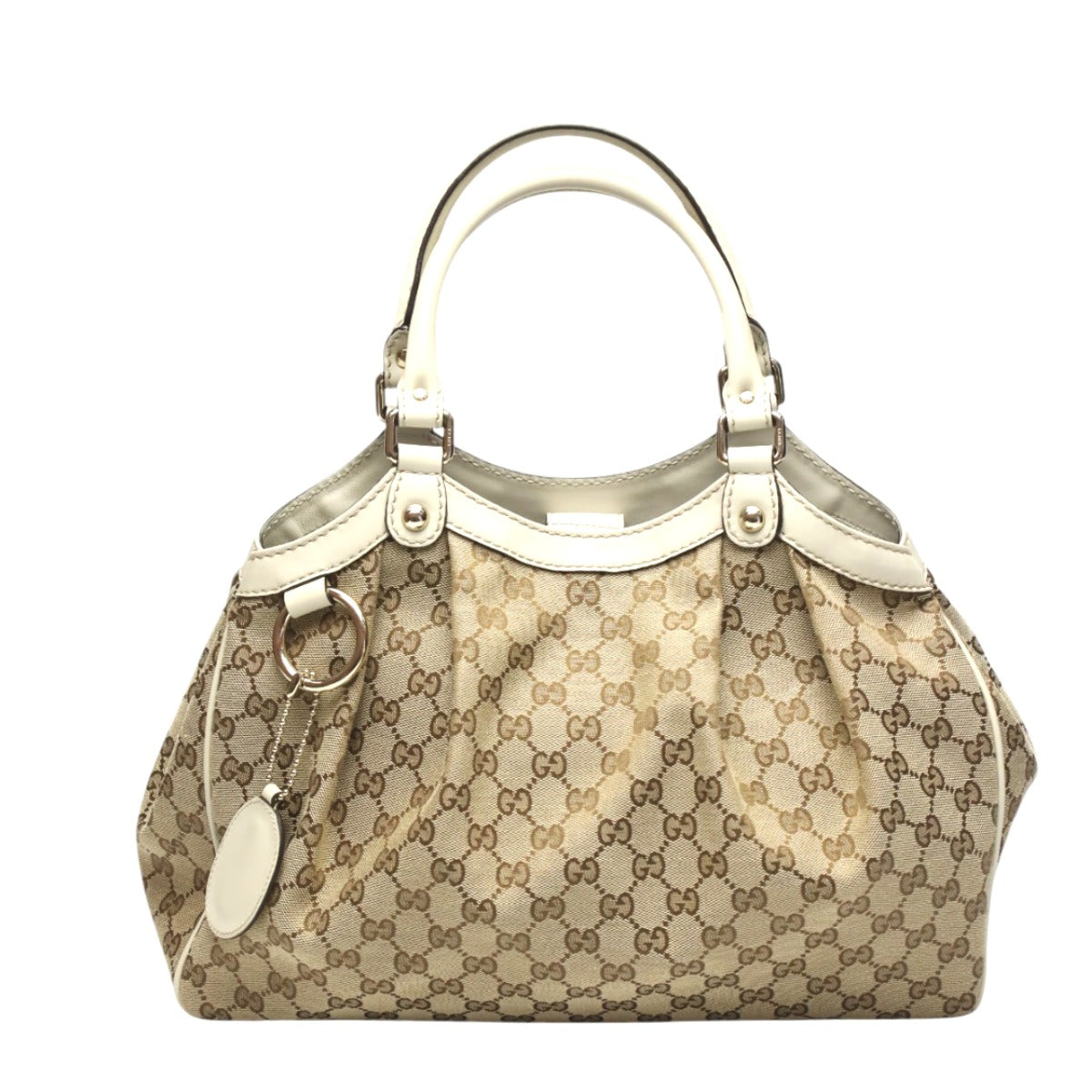 グッチ GUCCI ハンドバッグ
ハンドバック GG柄 スーキー GGキャンバス 211944 ブラウン 【SS】
【中古】