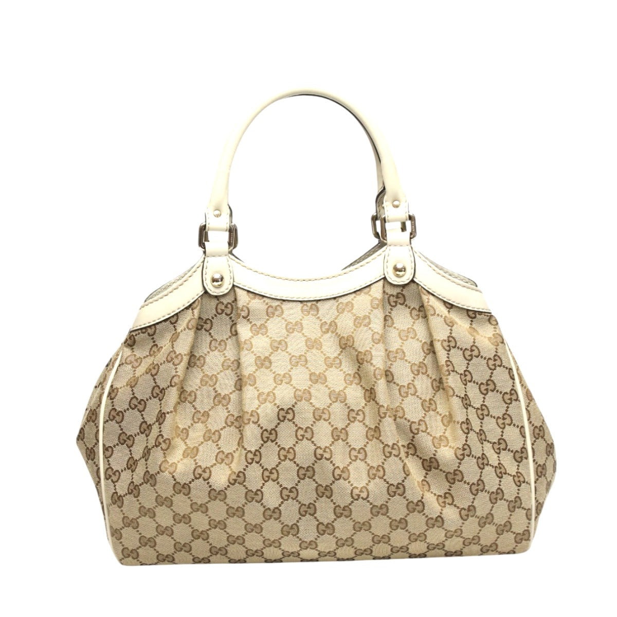 グッチ GUCCI ハンドバッグ
ハンドバック GG柄 スーキー GGキャンバス 211944 ブラウン 【SS】
【中古】