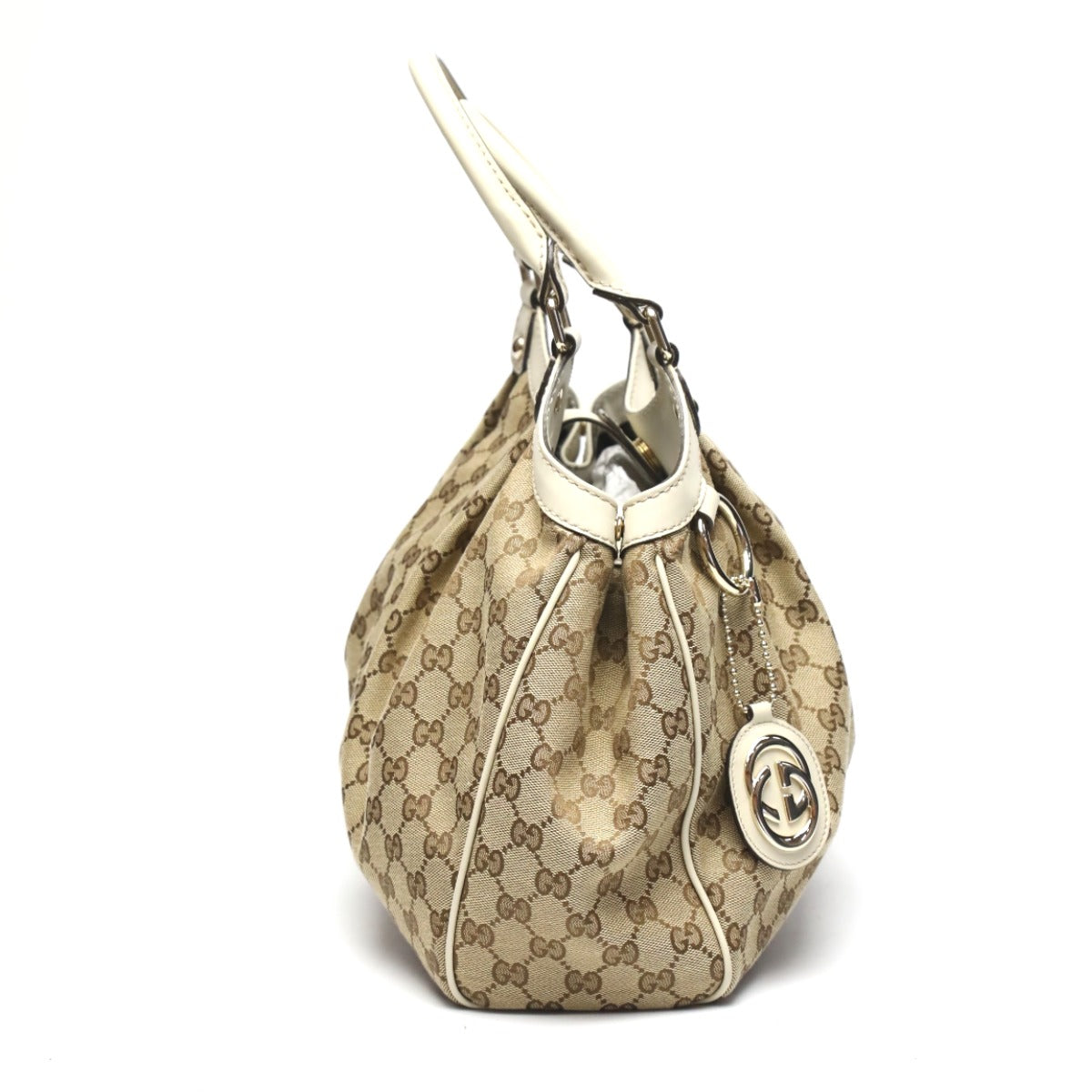 グッチ GUCCI ハンドバッグ
ハンドバック GG柄 スーキー GGキャンバス 211944 ブラウン 【SS】
【中古】