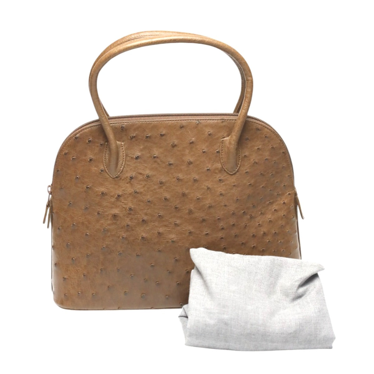 オーストリッチ ostrich ハンドバッグ
ハンドバック 通勤バッグ オーストリッチ ブラウン 【SS】
【中古】