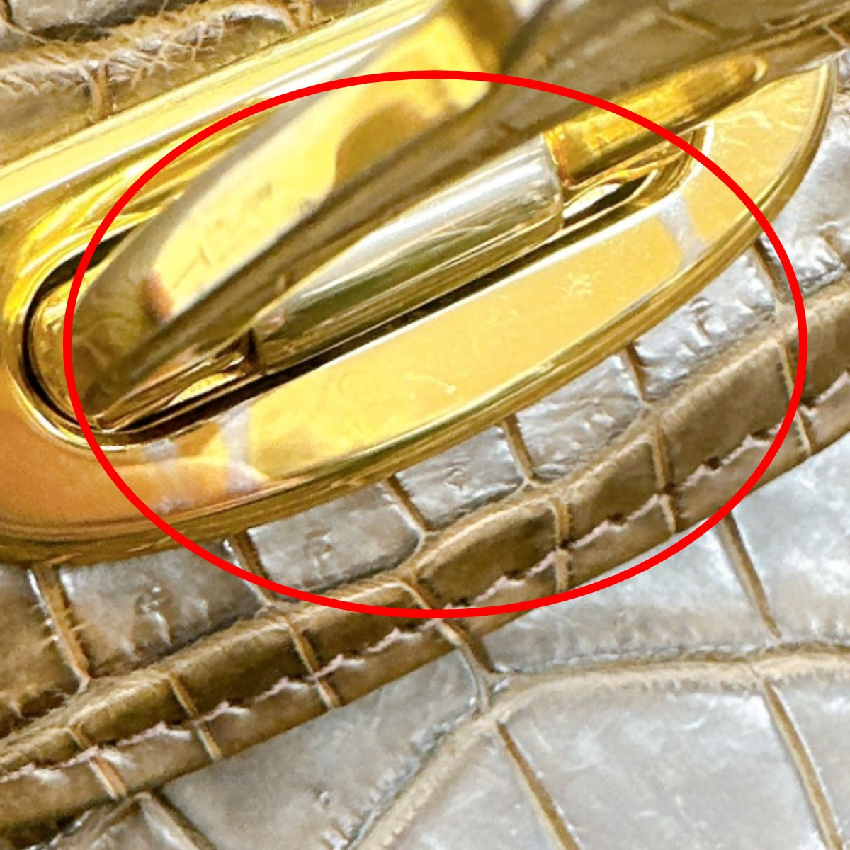 クロコダイル CROCODILE トートバッグ
ハンドバッグ クロコ マット クロコダイル ブラウン 【H】
【中古】