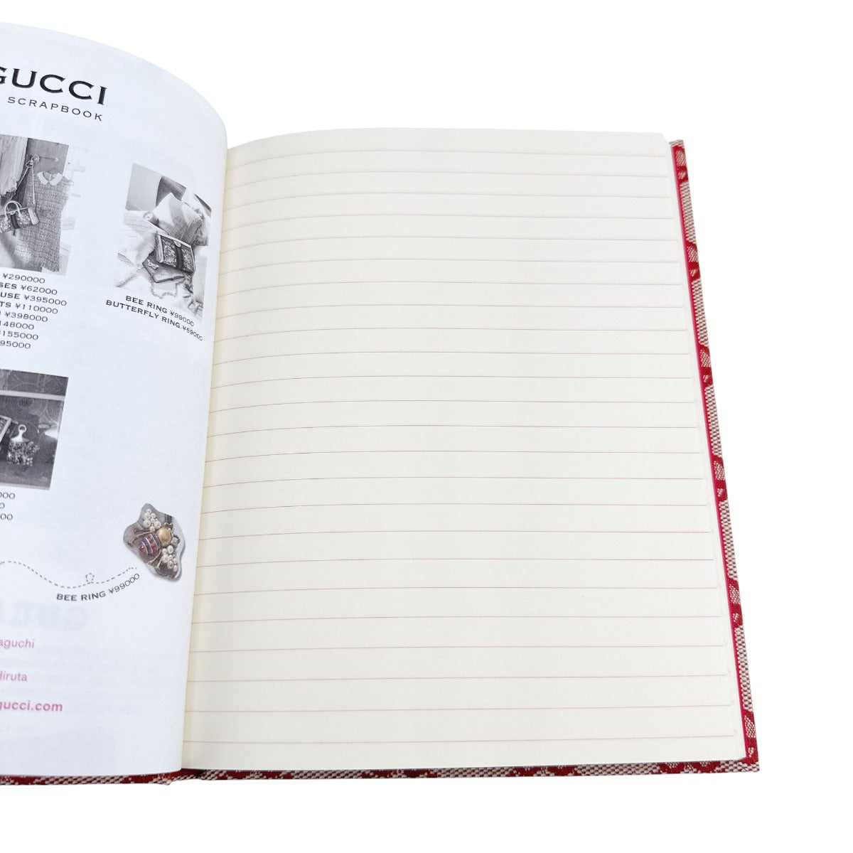グッチ GUCCI その他文具
ノートブック GG柄 紙 レッド 【SS】