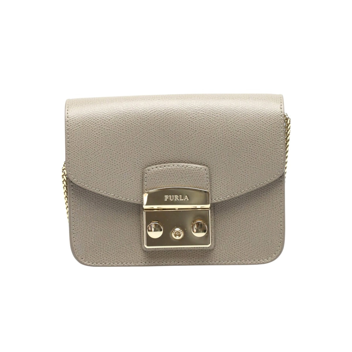 フルラ Furla ショルダーバッグ
チェーンショルダーバッグ ゴールド金具 メトロポリス レザー G6400/S2 グレージュ 【SS】
【中古】