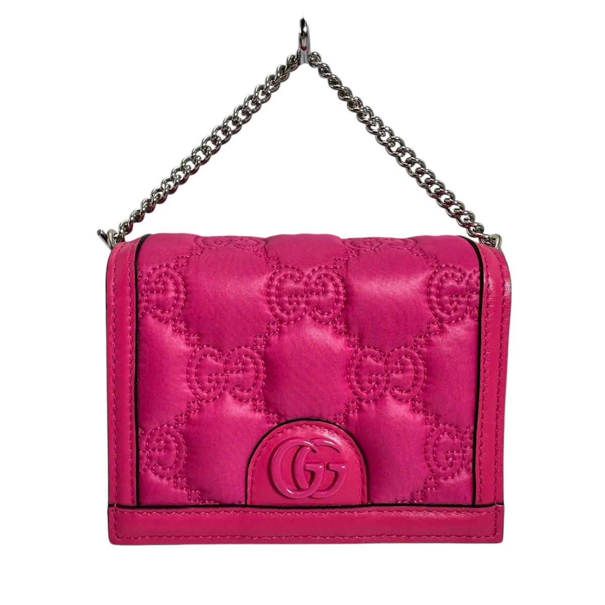 グッチ GUCCI ハンドバッグ
ハンドバック 2WAYバッグ GGミニマトラッセ ナイロン ピンク 【SS】
【中古】