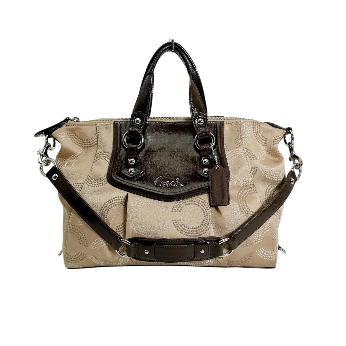 コーチ COACH ハンドバッグ
トートバッグ アシュリー ドット ナイロン B1481-F20027 ブラウン 【SS】
【中古】