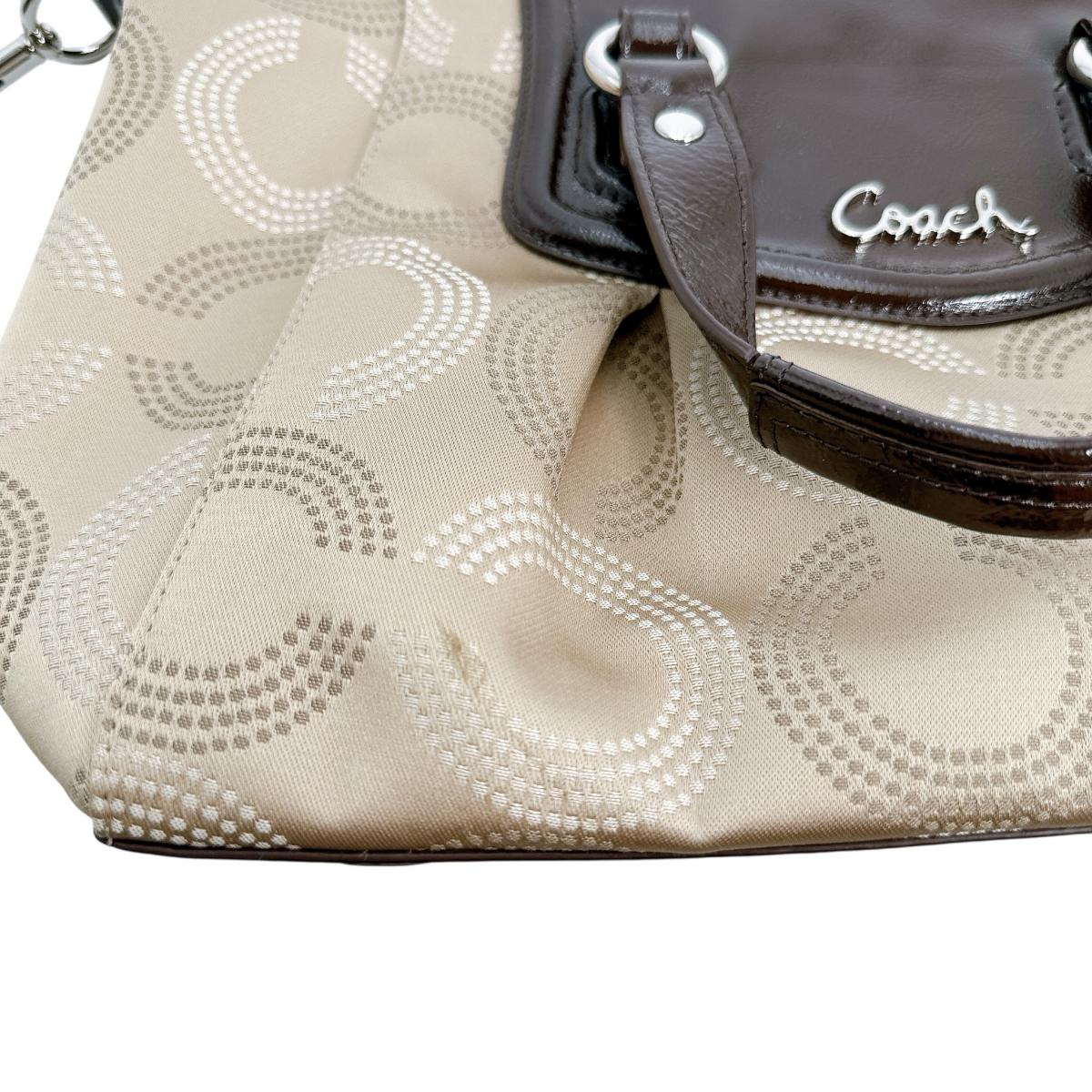 コーチ COACH ハンドバッグ
トートバッグ アシュリー ドット ナイロン B1481-F20027 ブラウン 【SS】
【中古】
