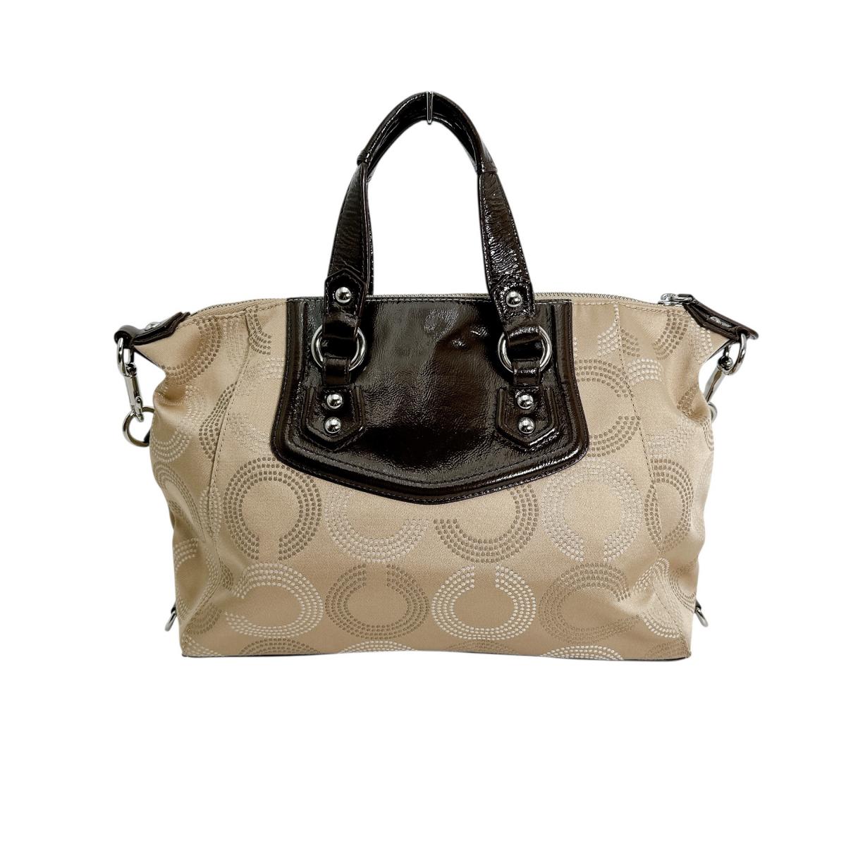 コーチ COACH ハンドバッグ
トートバッグ アシュリー ドット ナイロン B1481-F20027 ブラウン 【SS】
【中古】