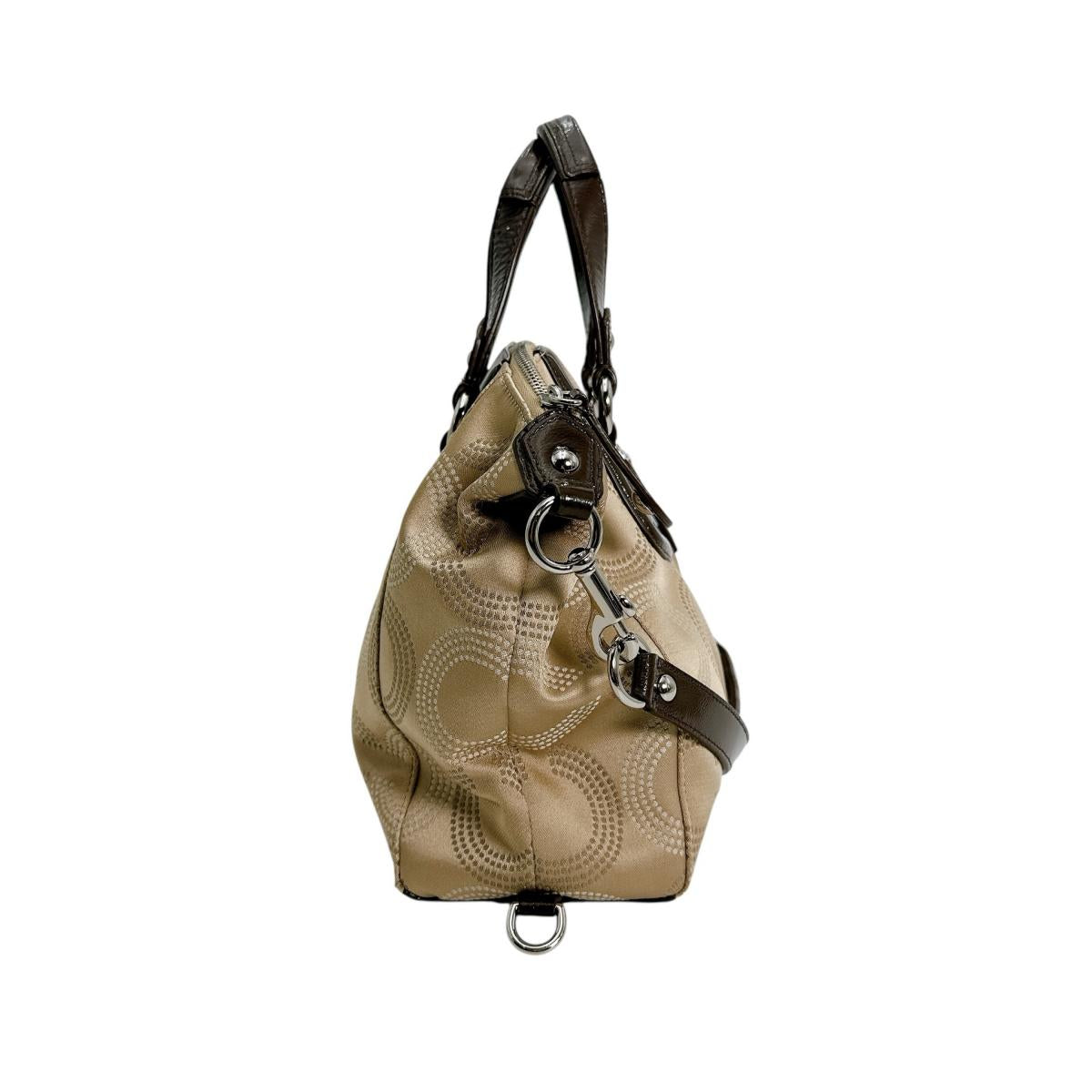 コーチ COACH ハンドバッグ
トートバッグ アシュリー ドット ナイロン B1481-F20027 ブラウン 【SS】
【中古】