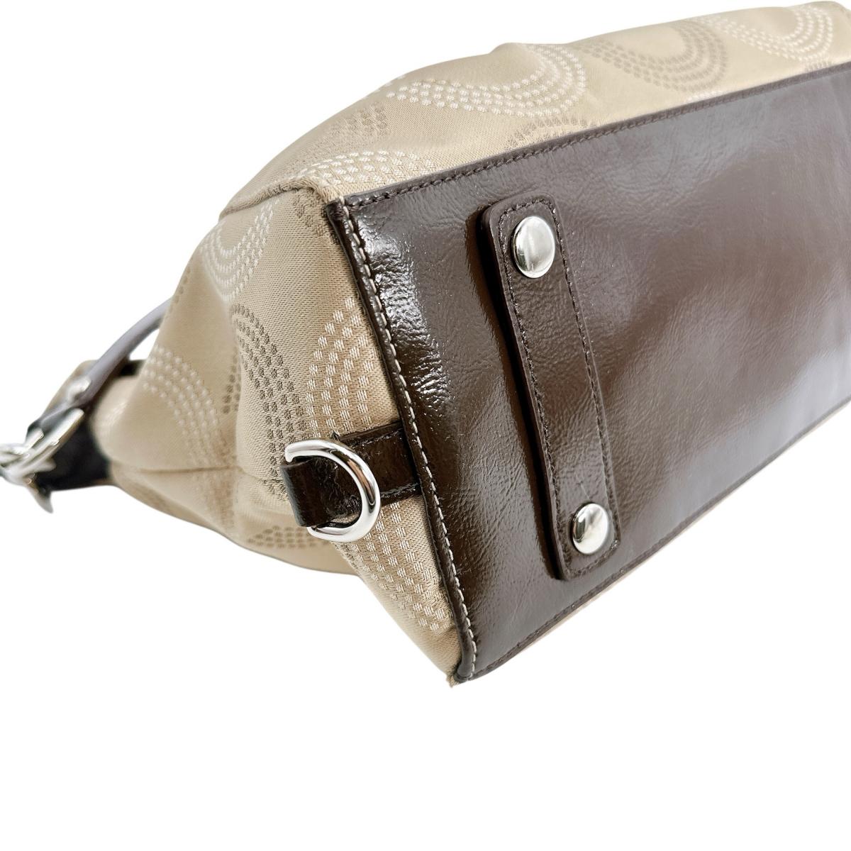 コーチ COACH ハンドバッグ
トートバッグ アシュリー ドット ナイロン B1481-F20027 ブラウン 【SS】
【中古】