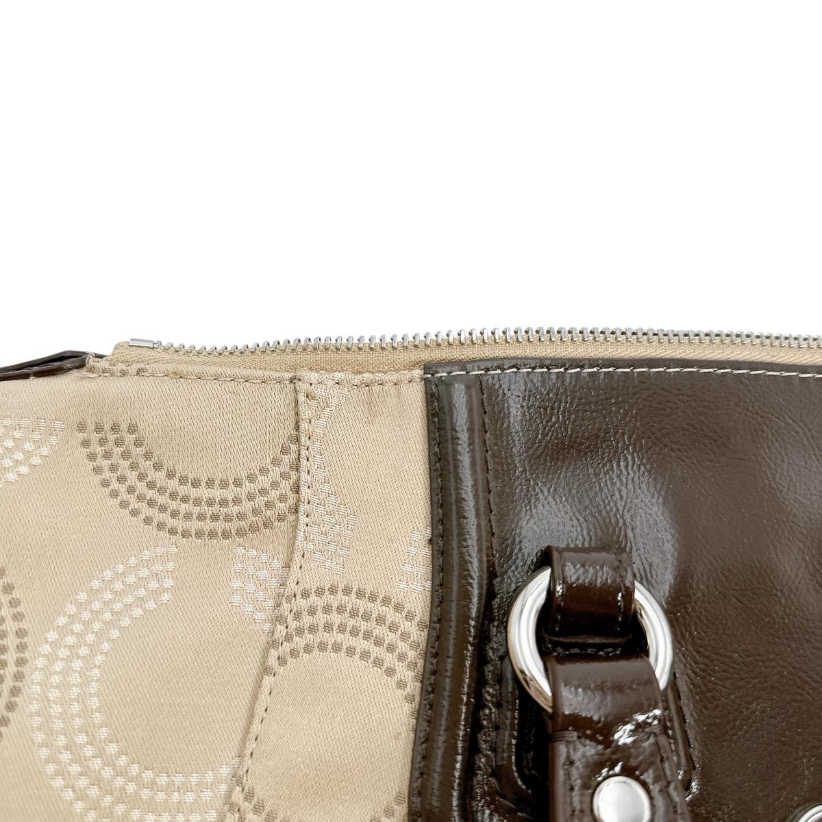 コーチ COACH ハンドバッグ
トートバッグ アシュリー ドット ナイロン B1481-F20027 ブラウン 【SS】
【中古】